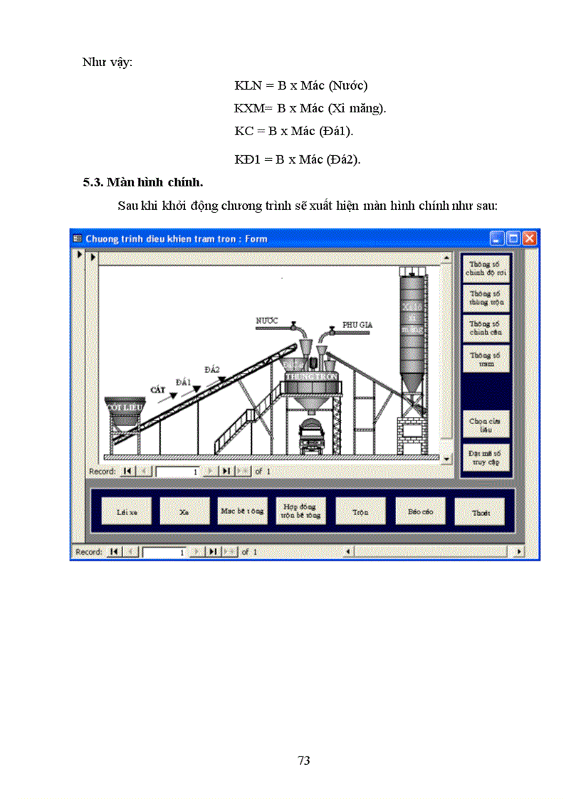 image for page Thiết kế chương trình điều khiển trạm trộn bê tông