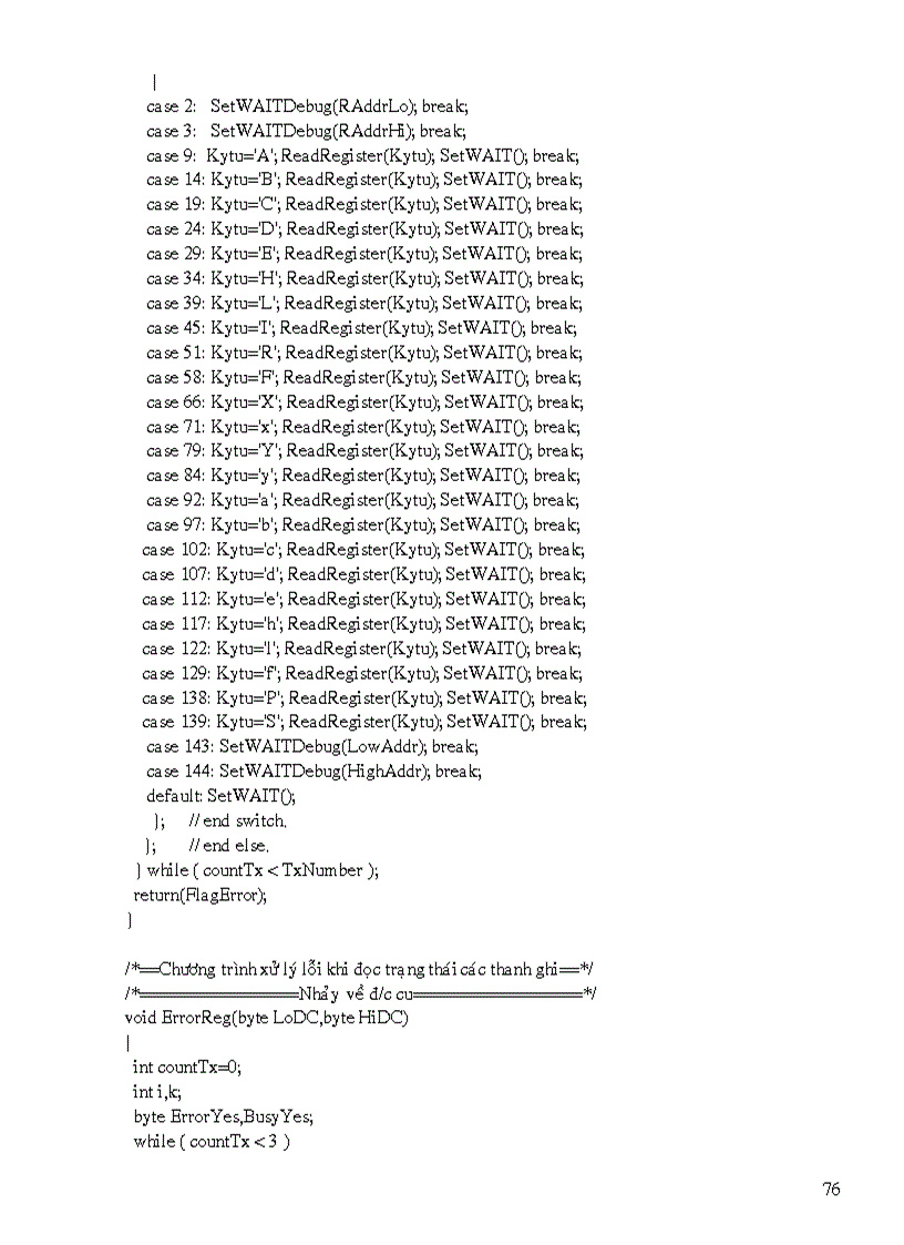 image for page Thiết kế thi công và viết chương trình điều khiển mạch thực hành cho Z80 CPU Giao tiếp với máy tính qua ngõ máy in