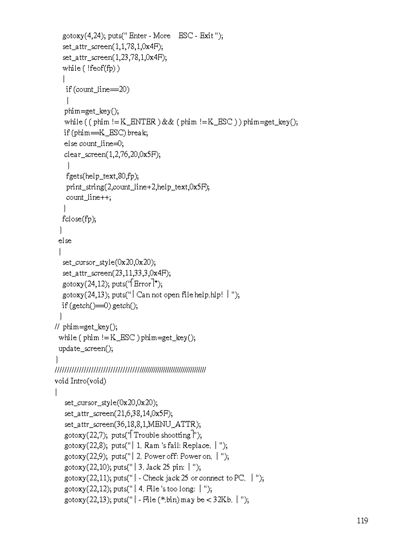 image for page Thiết kế thi công và viết chương trình điều khiển mạch thực hành cho Z80 CPU Giao tiếp với máy tính qua ngõ máy in