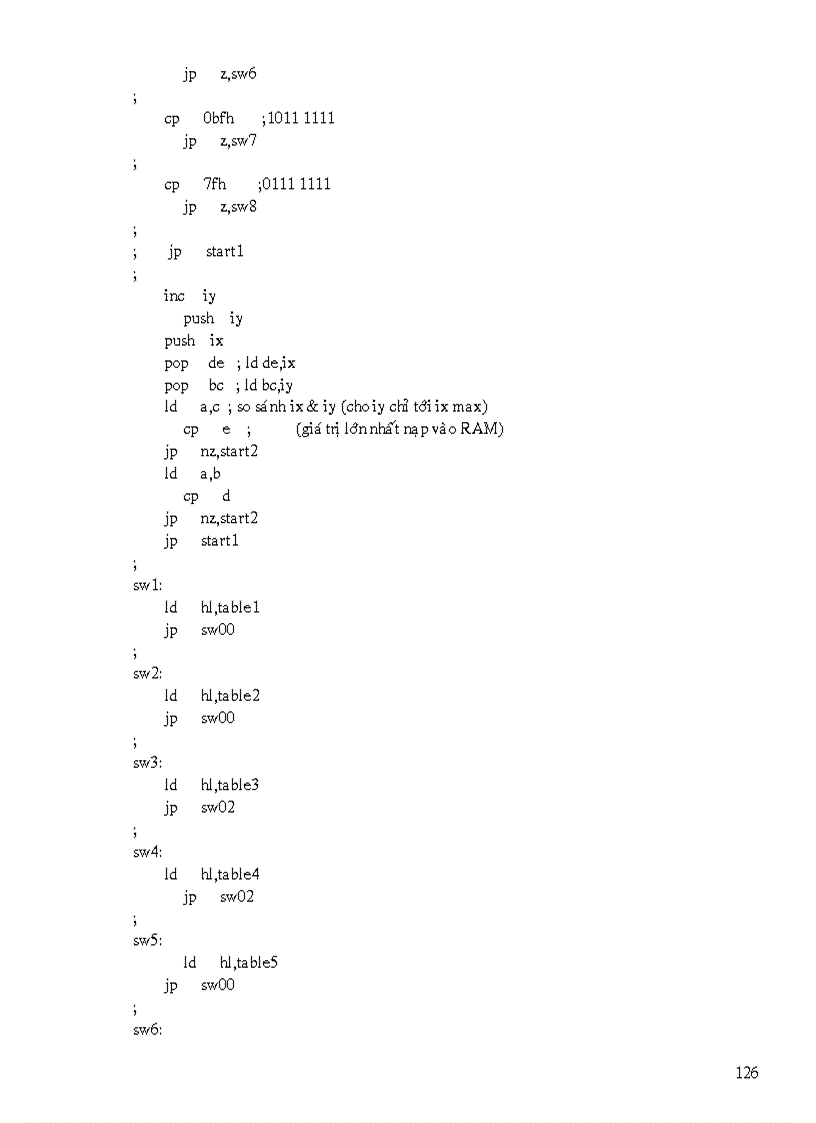 image for page Thiết kế thi công và viết chương trình điều khiển mạch thực hành cho Z80 CPU Giao tiếp với máy tính qua ngõ máy in