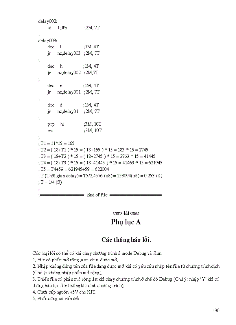 image for page Thiết kế thi công và viết chương trình điều khiển mạch thực hành cho Z80 CPU Giao tiếp với máy tính qua ngõ máy in