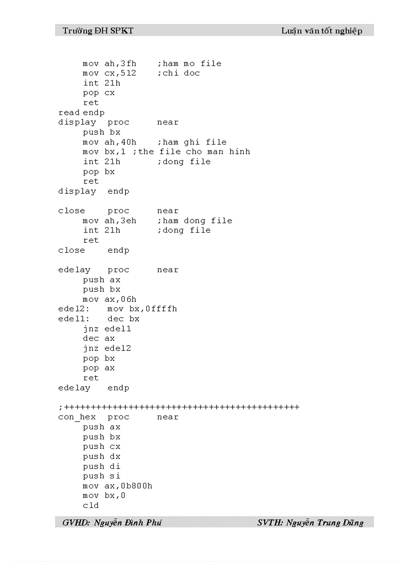 image for page Giao tiếp máy tính với kit vi xử ly 8085