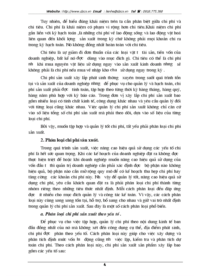 image for page Thực trạng công tác hạch toán chi phí sản xuất và tính giá thành giá thành sản phẩm tại Công ty xây dựng số