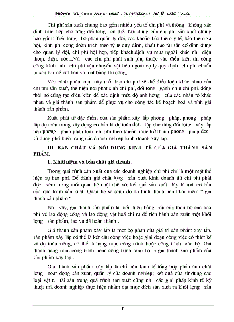 image for page Thực trạng công tác hạch toán chi phí sản xuất và tính giá thành giá thành sản phẩm tại Công ty xây dựng số