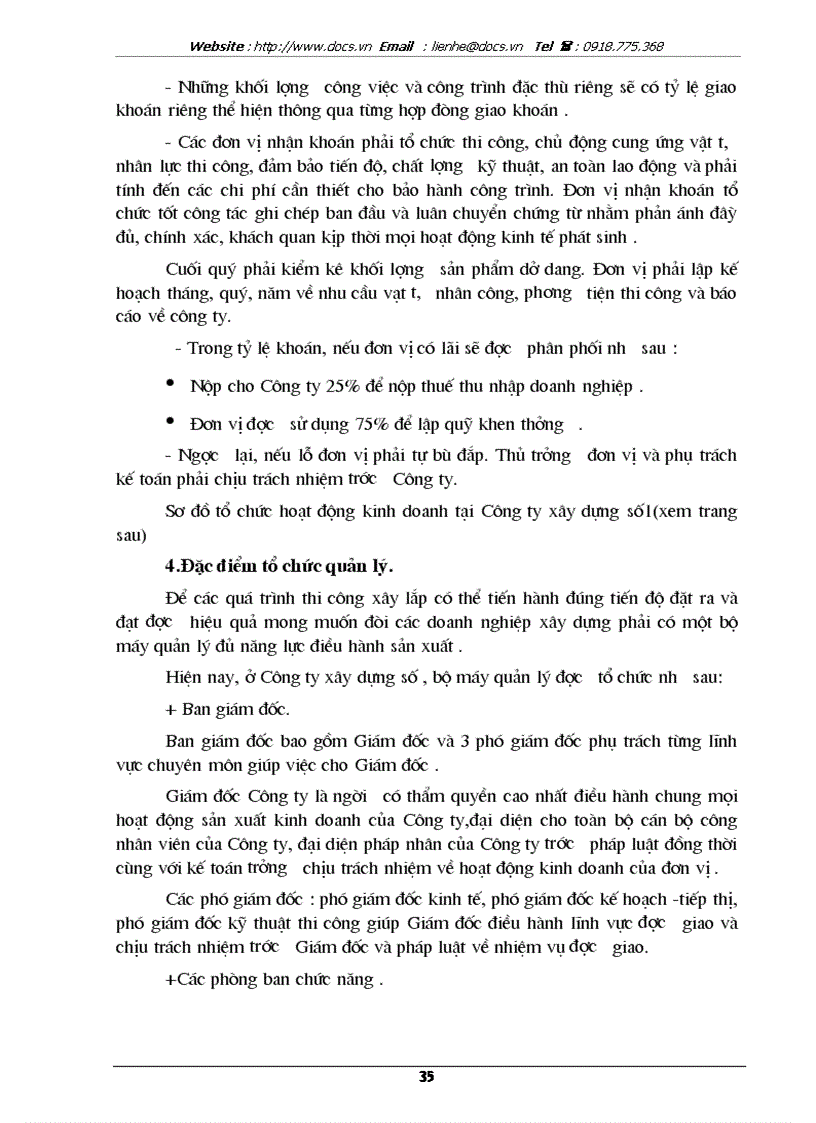 image for page Thực trạng công tác hạch toán chi phí sản xuất và tính giá thành giá thành sản phẩm tại Công ty xây dựng số