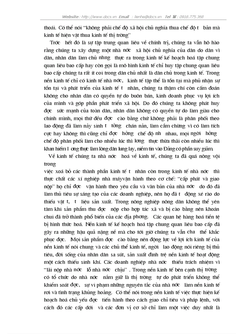 image for page Sự cần thiết phải xây dựng nền kinh tế thị trường theo định hướng XHCN Thực trạng và đường lối của Đảng và Nhà nước