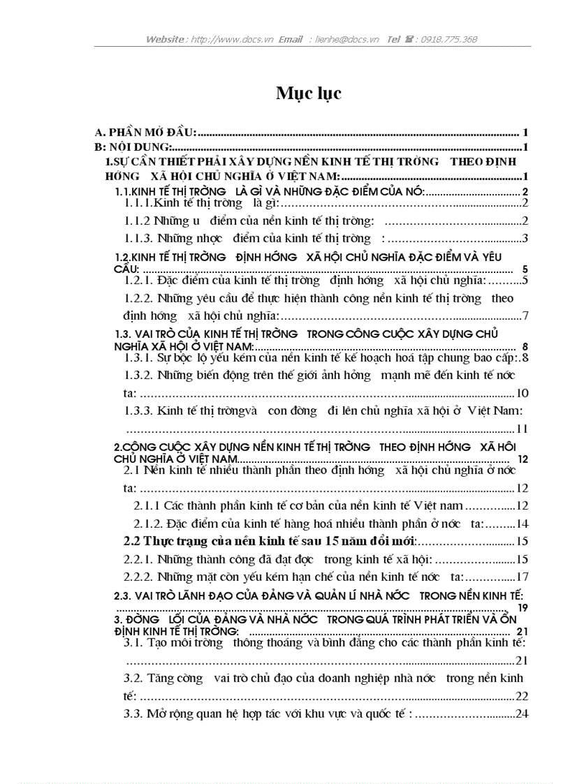 image for page Sự cần thiết phải xây dựng nền kinh tế thị trường theo định hướng XHCN Thực trạng và đường lối của Đảng và Nhà nước