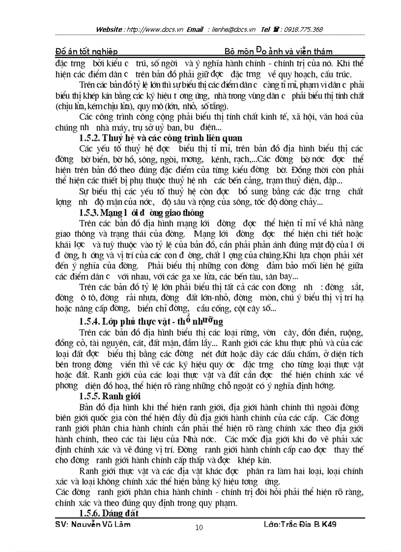 image for page Công tác đoán đọc điều vẽ trong quy trình thành lập bản đồ địa hỡnh tỷ lệ 1 10000 bằng ảnh hàng khụng