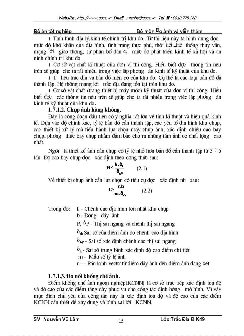 image for page Công tác đoán đọc điều vẽ trong quy trình thành lập bản đồ địa hỡnh tỷ lệ 1 10000 bằng ảnh hàng khụng