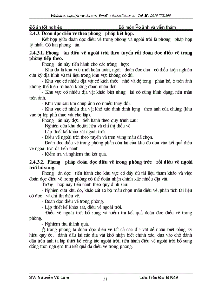 image for page Công tác đoán đọc điều vẽ trong quy trình thành lập bản đồ địa hỡnh tỷ lệ 1 10000 bằng ảnh hàng khụng