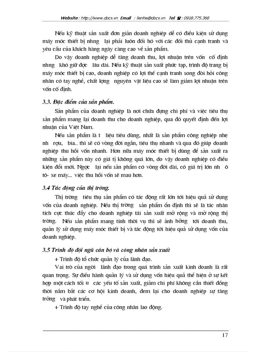 image for page Giải pháp nâng cao hiệu quả sử dụng vốn tại Công ty vật tư kỹ thuật xi măng