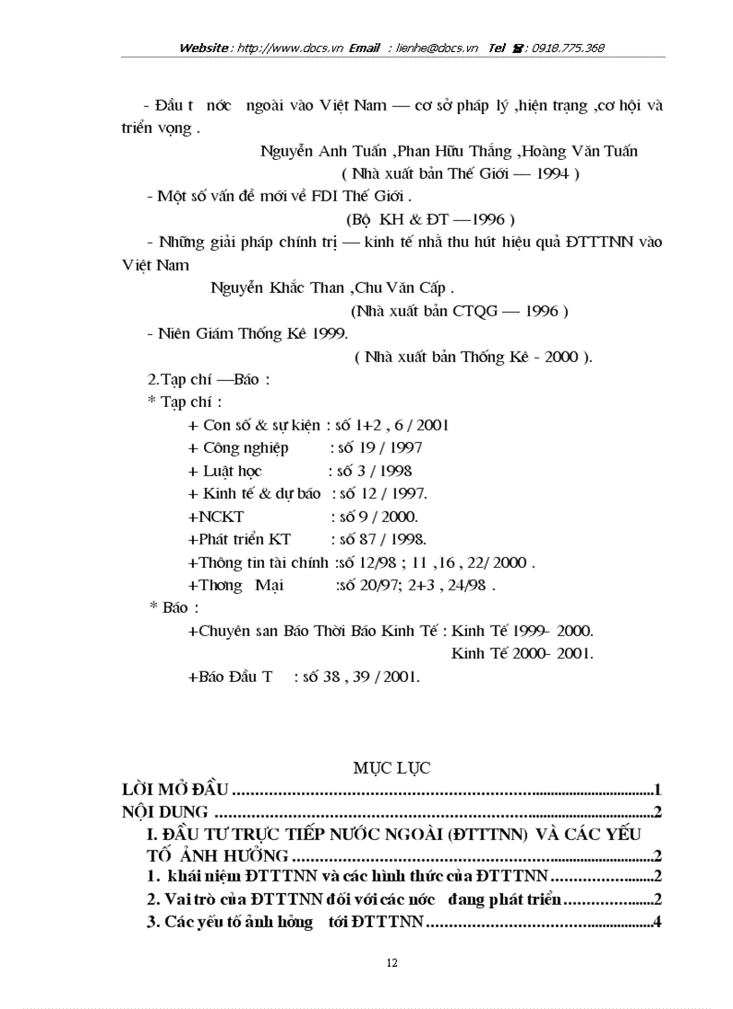 image for page Đầu tư trực tiếp nước ngoài tại Việt Nam thực trạng và vấn đề giải quyết
