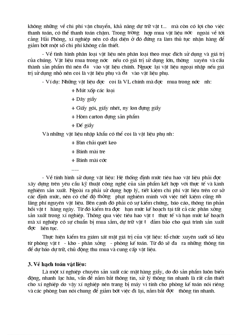 image for page Hoàn thiện tổ chức công tác kế toán Nguyên vật liệu tại Xí nghiệp Giầy thể thao XK Kiêu Kỵ Gia Lâm