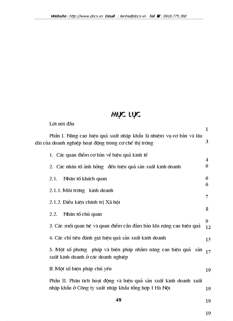 image for page 1số giải pháp cơ bản nhằm nâng cao hiệu quả hoạt động xuất nhập khẩu ở Công ty XNK tổng hợp