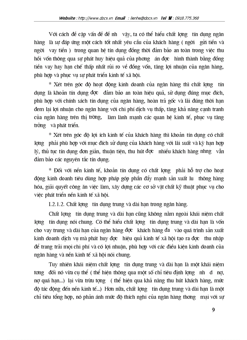 image for page 1số giải pháp nhằm nâng cao chất lượng tín dụng trung và dài hạn tại chi nhánh ngânhàng NHĐT PT BIDV Quảng Ninh