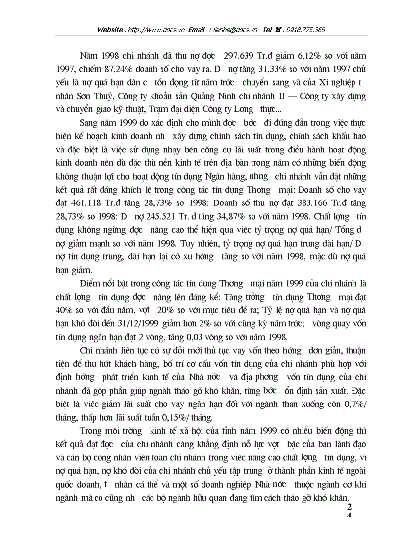 image for page 1số giải pháp nhằm nâng cao chất lượng tín dụng trung và dài hạn tại chi nhánh ngânhàng NHĐT PT BIDV Quảng Ninh