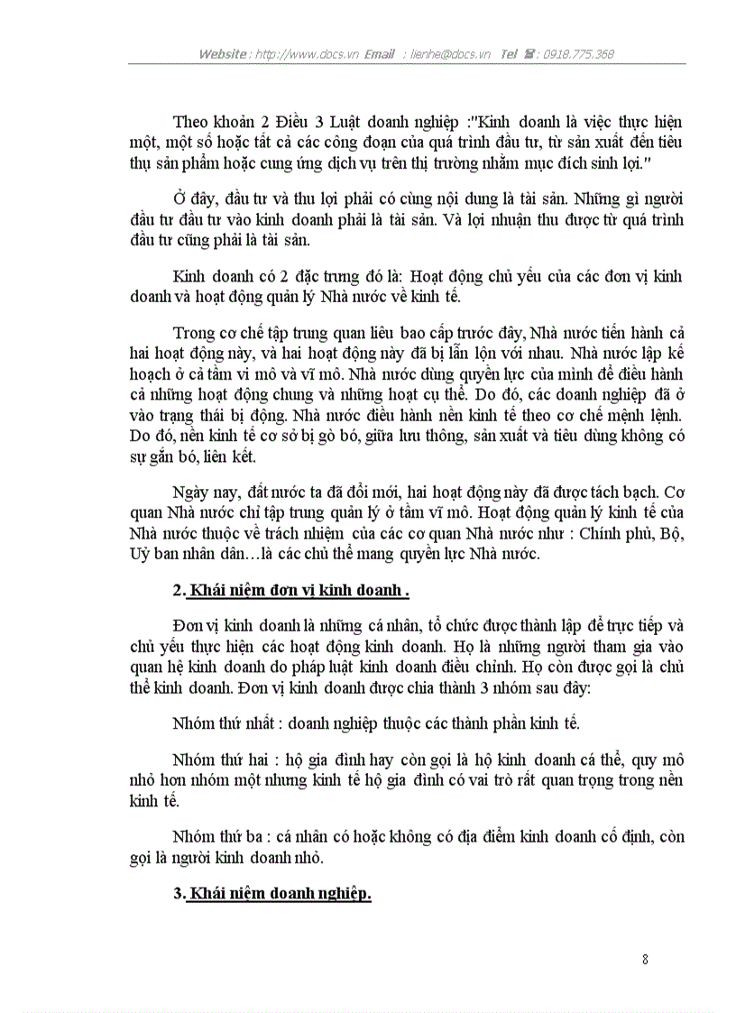 image for page Quyền tự do kinh doanh trong thành lập Doanh nghiệp và quyền tự do ký kết hợp đồng kinh tế trong nền kinh tế thị trường ở VN