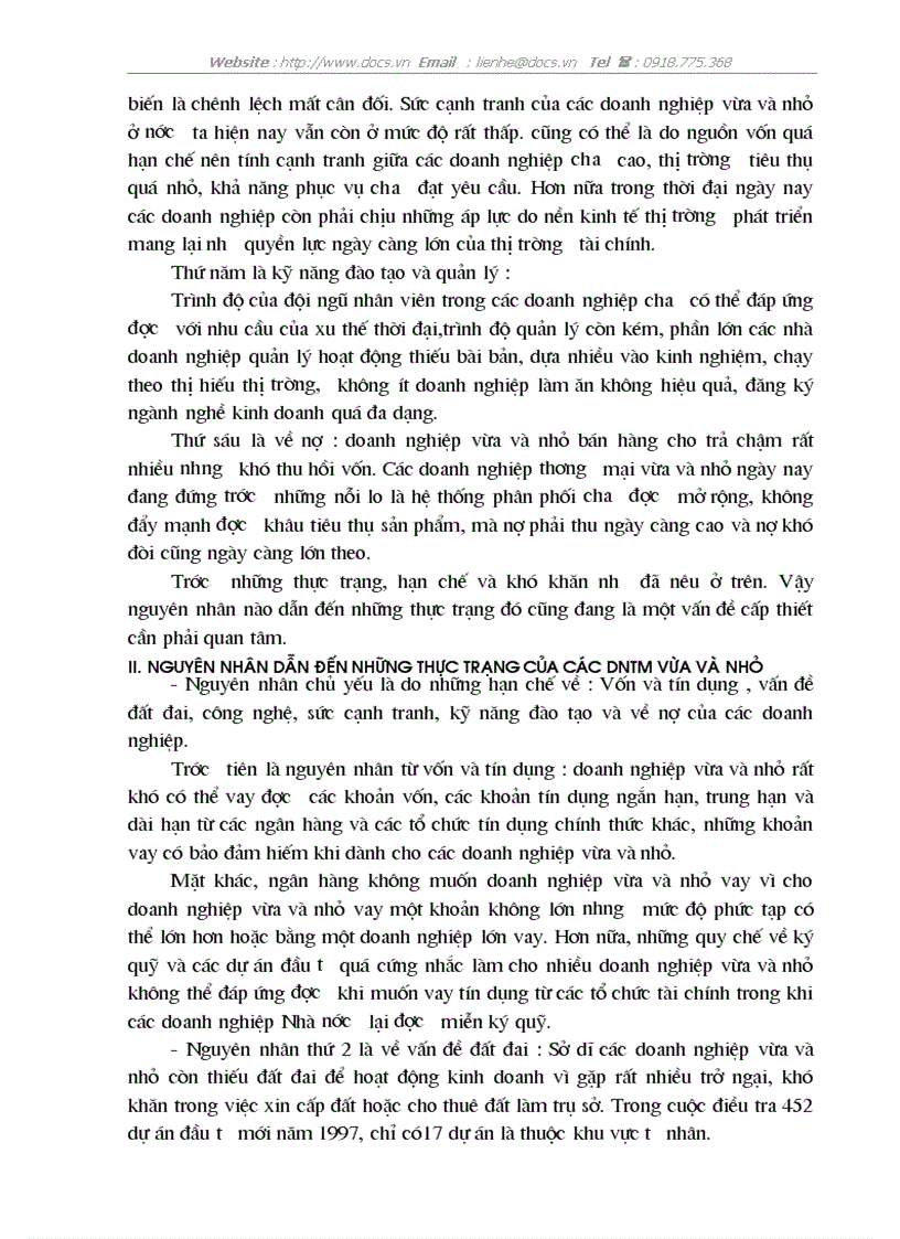 image for page Thực trạng và giải pháp để phát triển những doanh nghiệp thương mại vừa và nhỏ ở nước ta