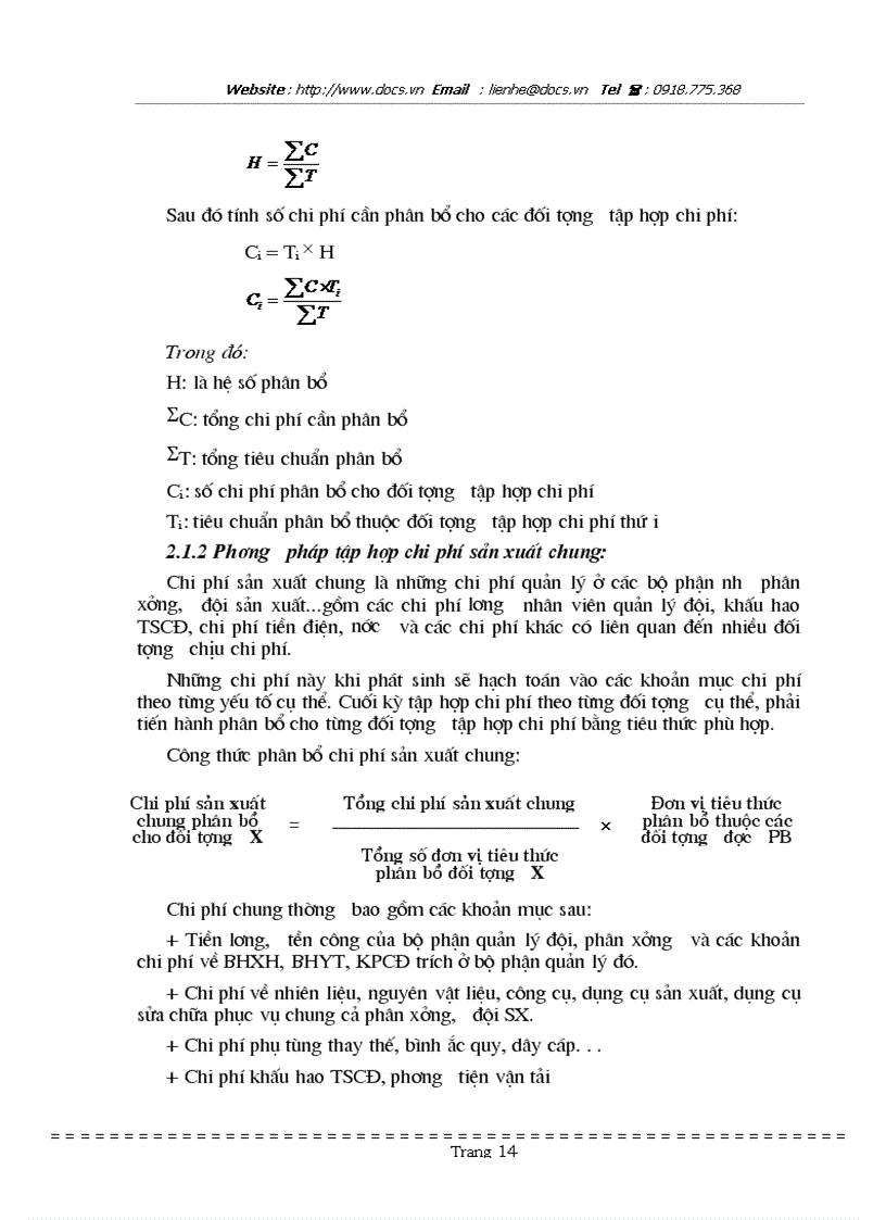 image for page 1số vấn đề về kế toán tập hợp chi phí sản xuất và tính giá thành sản phẩm đá xây dựng ở Xí nghiệp xây lắp Sản xuất kinh doanh vật liệu Sông Đà 20