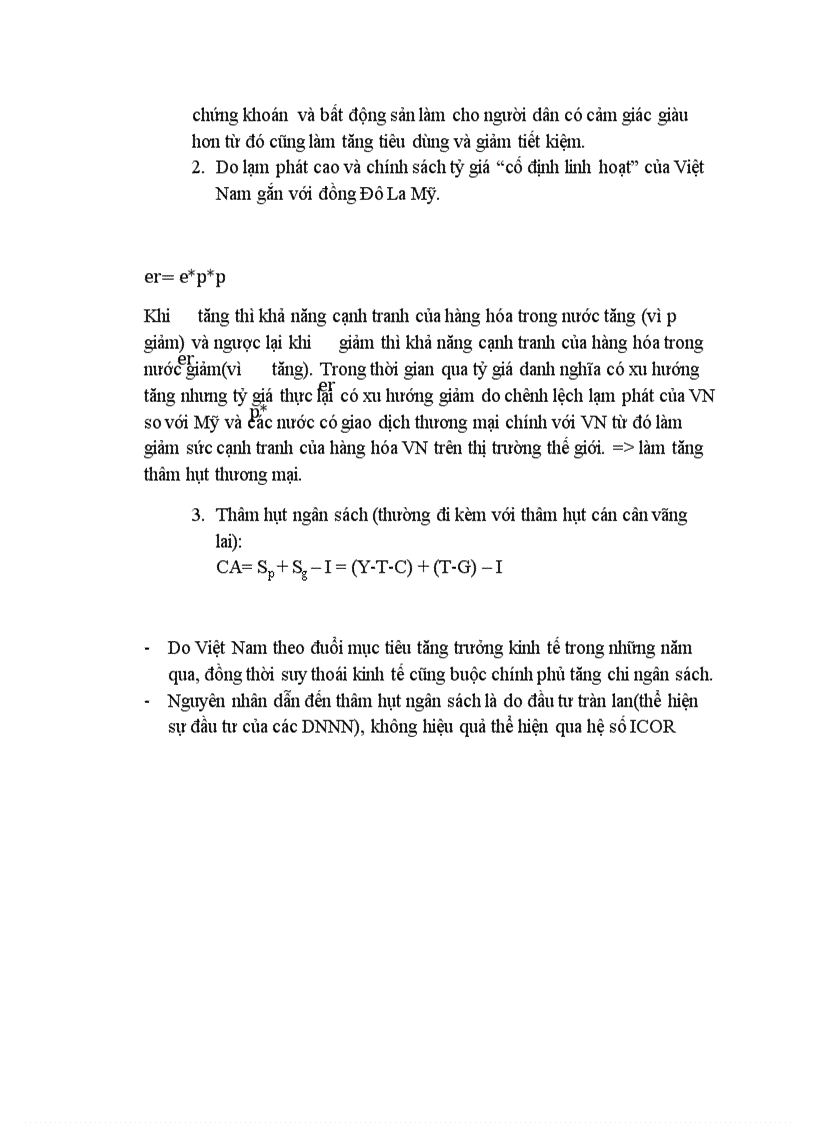 image for page Thực trạng và nguyên nhân thâm hụt cán cân thương mại của việt nam hiện nay
