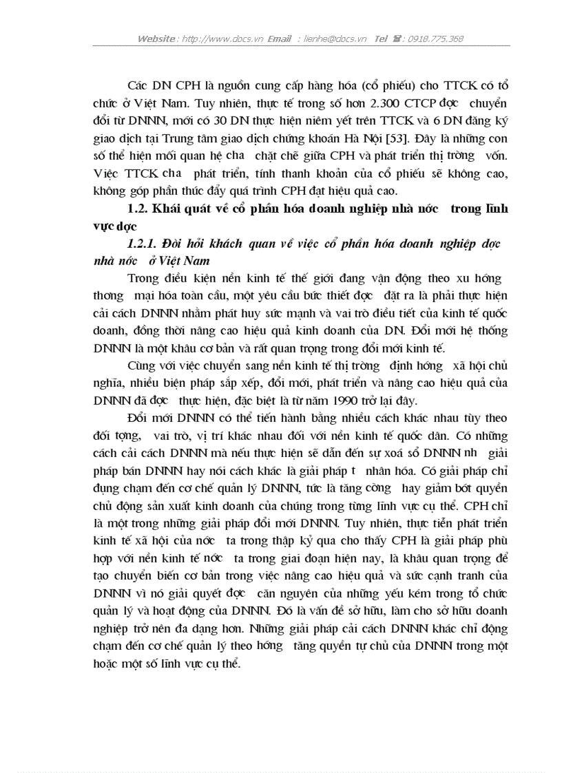 image for page Hoàn thiện qui định pháp luật về CPH DNNN từ thực tiễn ngành dược