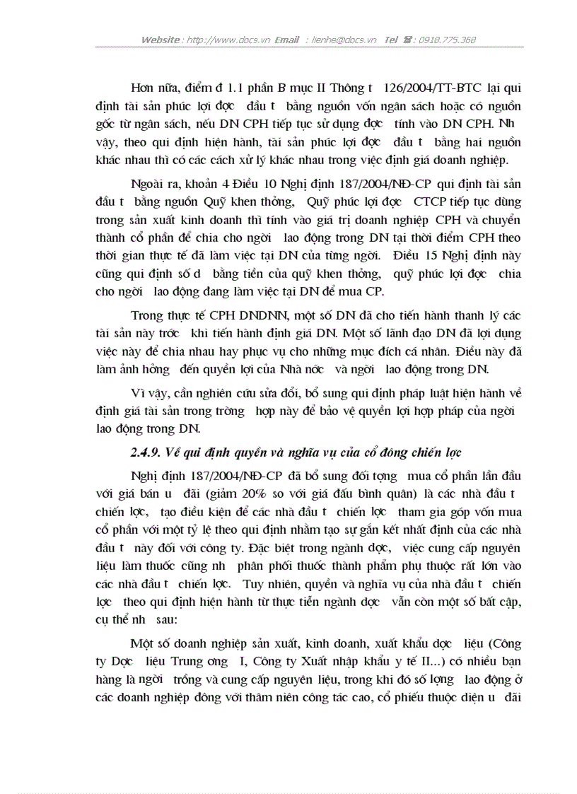 image for page Hoàn thiện qui định pháp luật về CPH DNNN từ thực tiễn ngành dược