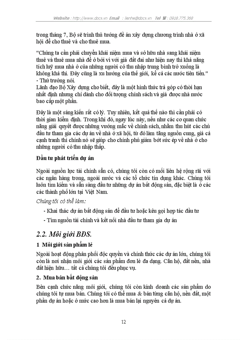image for page Báo cáo thực tập sàn giao dịch bất động sản tại Công ty CP Bất động sản Thế kỷ CENTURY