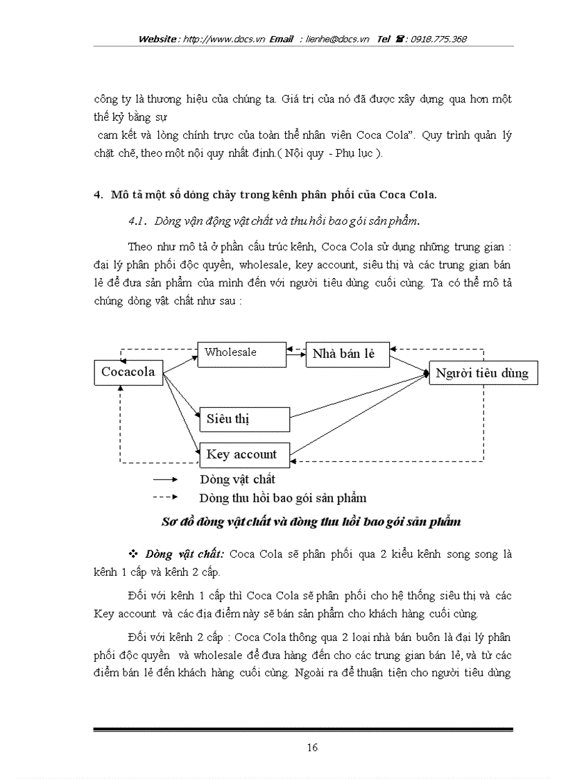 image for page Phân tích hệ thống kênh phân phối của Coca Cola trên thị trường miền Bắc