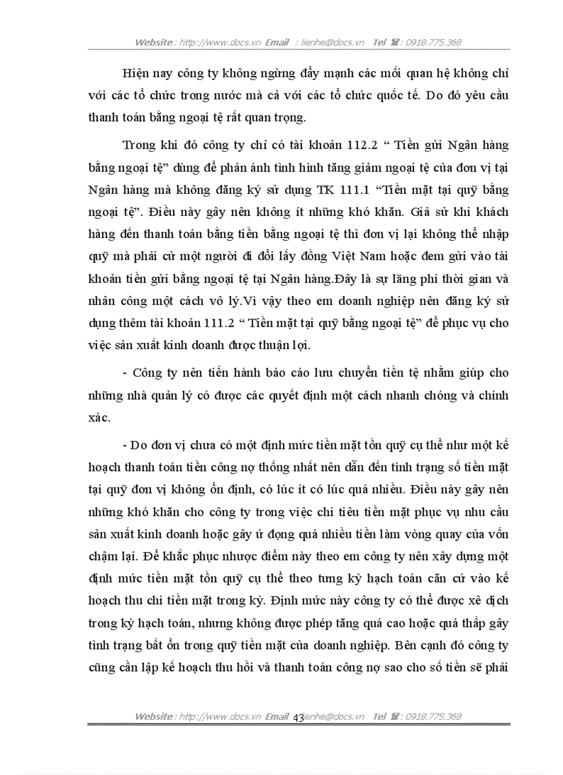 image for page Kế toán vốn bằng tiền tại công ty cổ phần dịch vụ viễn thông Đông Đô