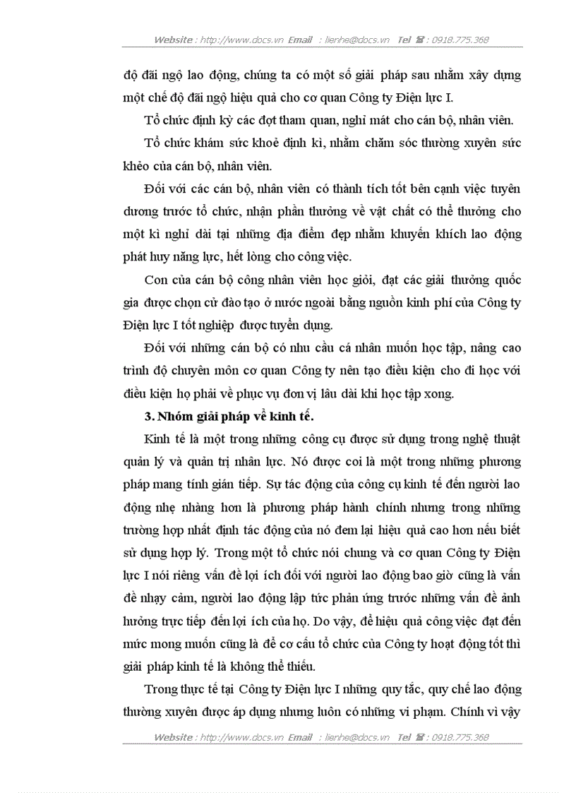 image for page Một số giải pháp hoàn thiện cơ cấu tổ chức bộ máy của cơ quan Công ty Điện lực I