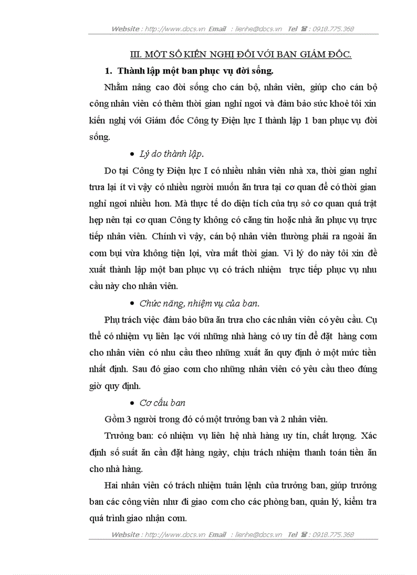 image for page Một số giải pháp hoàn thiện cơ cấu tổ chức bộ máy của cơ quan Công ty Điện lực I