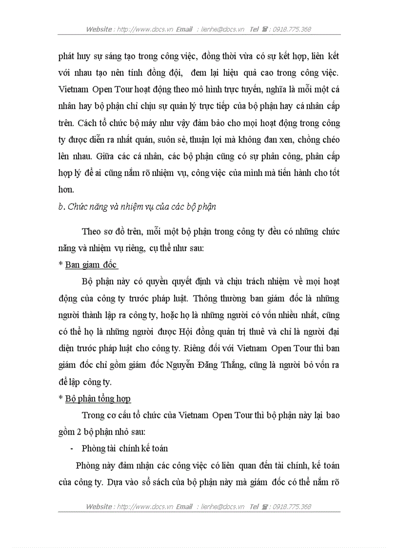 image for page Một số giải pháp nhằm phát triển mối quan hệ giữa công ty Việt Nam Open Tour với các doanh nghiệp khác