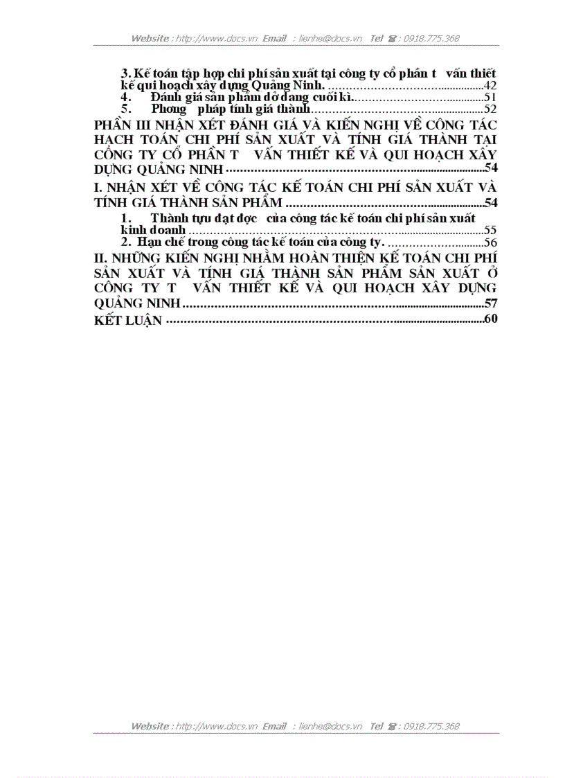 image for page Hạch toán chi phí sản xuất và tính giá thành sản phẩm tại Công ty Cổ phần Tư vấn thiết kế và qui hoạch xây dựng Quảng Ninh