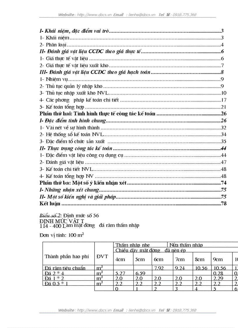 image for page Tổ chức công tác kế toán NVL CCDC