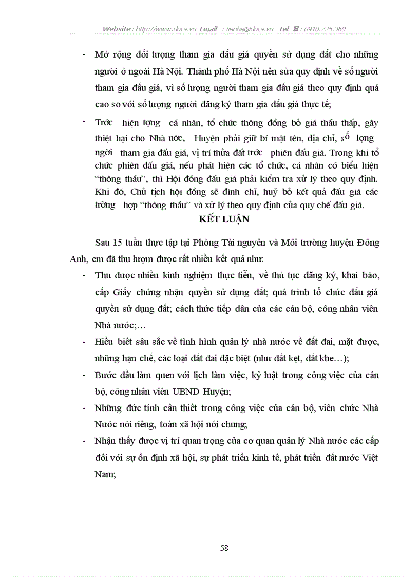 image for page Đấu giá QSD đất trên địa bàn huyện Đông Anh