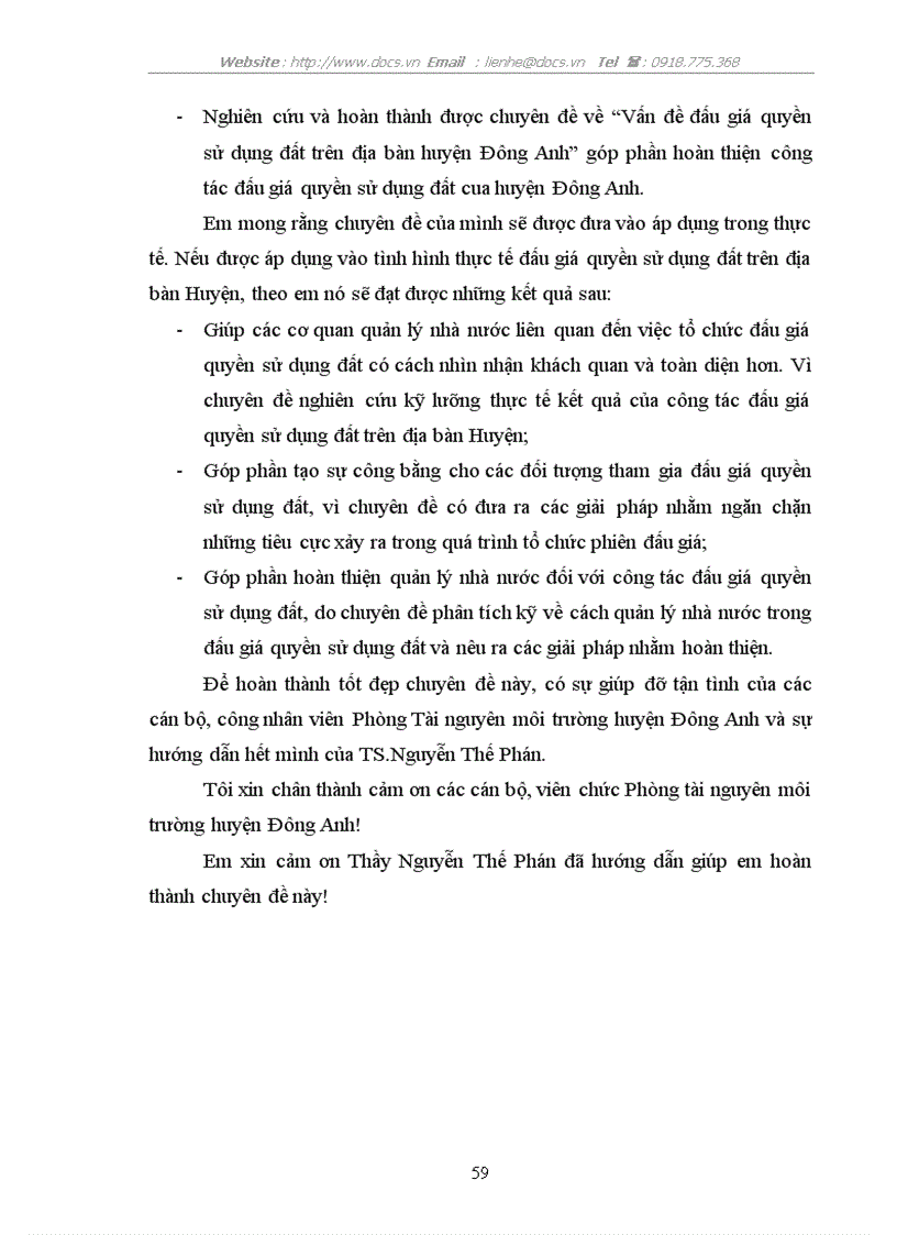 image for page Đấu giá QSD đất trên địa bàn huyện Đông Anh