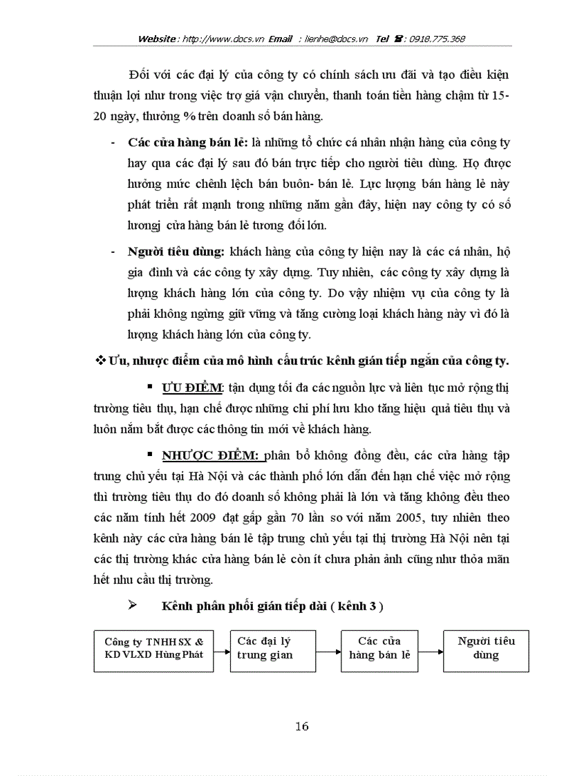 image for page Một số giải pháp nhằm hoàn thiện hệ thống kênh phân phối sản phẩm tại công ty TNHH Sản Xuất Kinh Doanh VLXD Hùng Phát