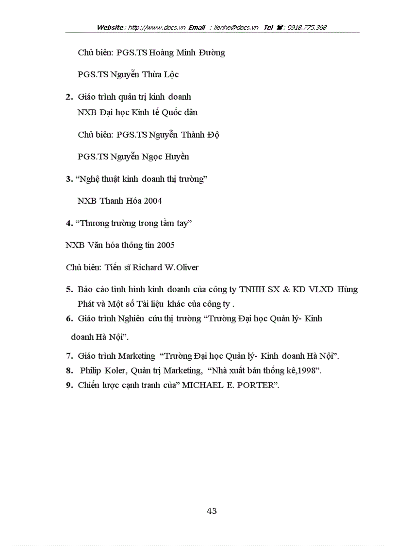 image for page Một số giải pháp nhằm hoàn thiện hệ thống kênh phân phối sản phẩm tại công ty TNHH Sản Xuất Kinh Doanh VLXD Hùng Phát