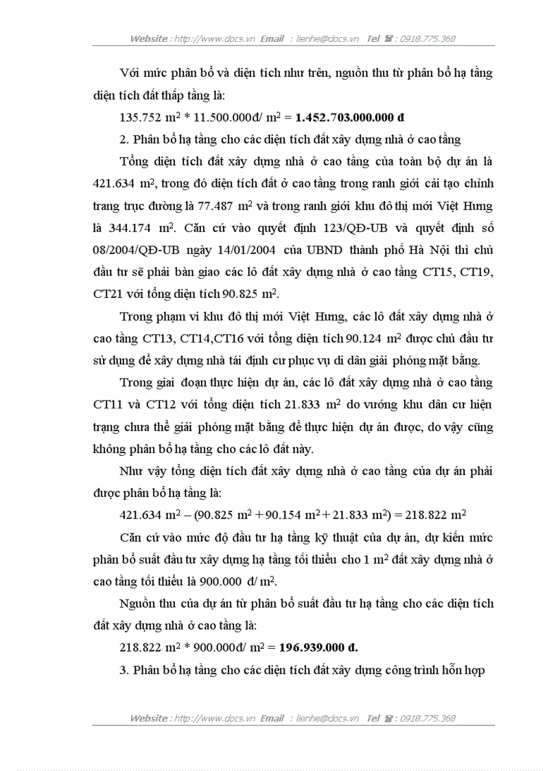 image for page Đánh giá bước đầu hiệu quả của dự án đầu tư xây dựng cơ sở hạ tầng KDTM Việt Hưng Quận Long Biên Hà Nội