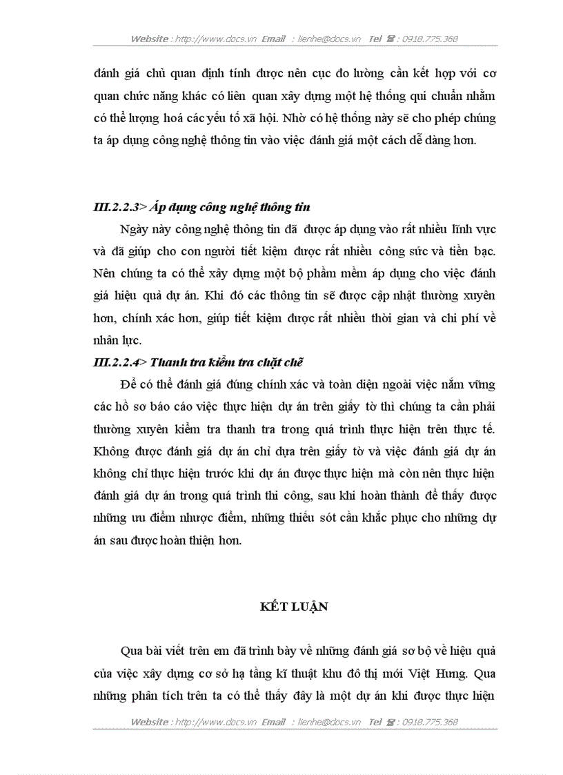 image for page Đánh giá bước đầu hiệu quả của dự án đầu tư xây dựng cơ sở hạ tầng KDTM Việt Hưng Quận Long Biên Hà Nội