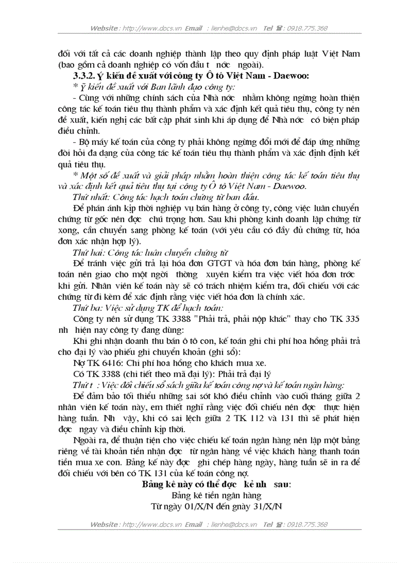 image for page Hoàn thiện công tác kế toán tiêu thụ thành phẩm và xác định kết quả tiêu thụ tại Công ty Ô tô Việt Nam Daewoo