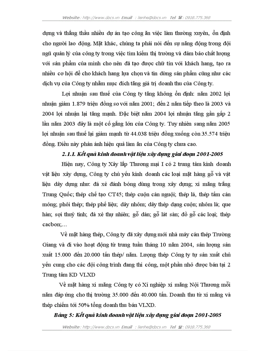 image for page 1số biện pháp cơ bản nâng cao hiệu quả kinh doanh xây lắp của Công ty Xây lắp Thương mại