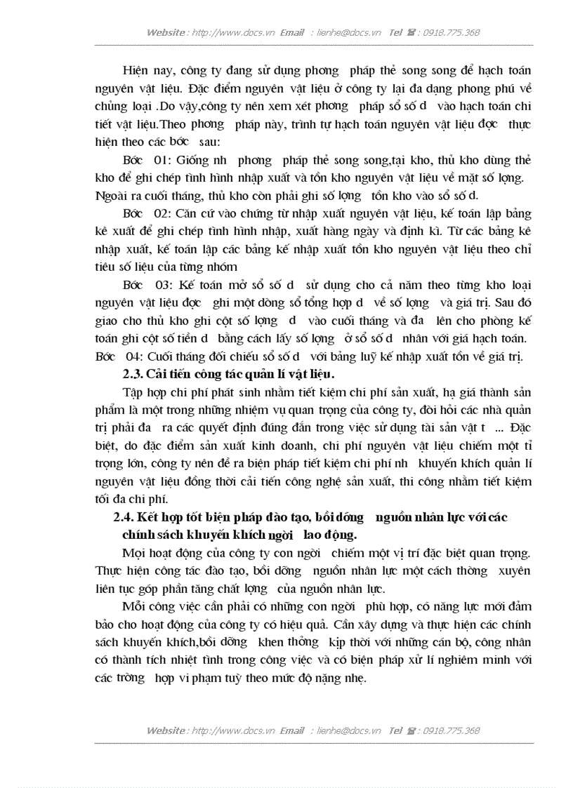 image for page Hoàn thiện công tác hạch toán kế toán nguyên vật liệu tại công ty TNHH Him Lam