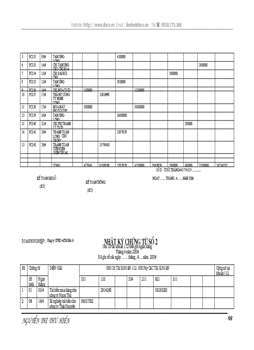 image for page Kế toán bán hàng và xác định kết quả kinh doanh tại Công ty CPXD và TM Bắc 9