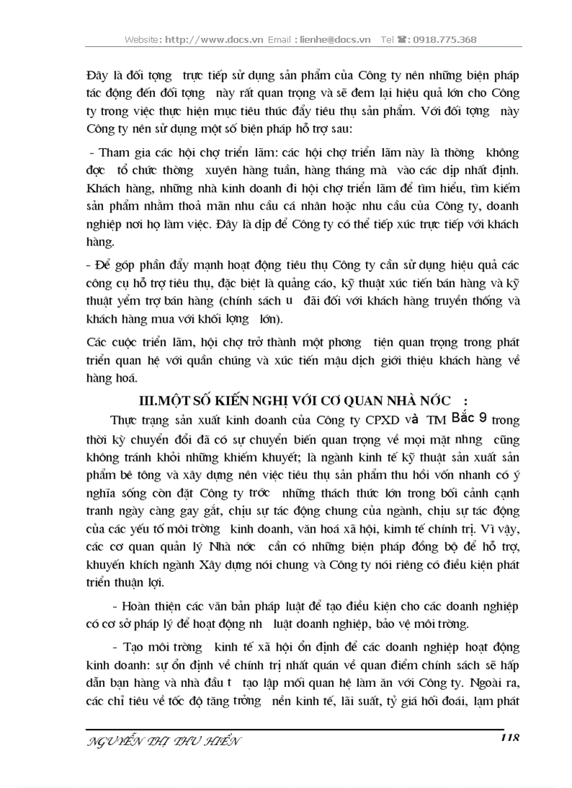 image for page Kế toán bán hàng và xác định kết quả kinh doanh tại Công ty CPXD và TM Bắc 9