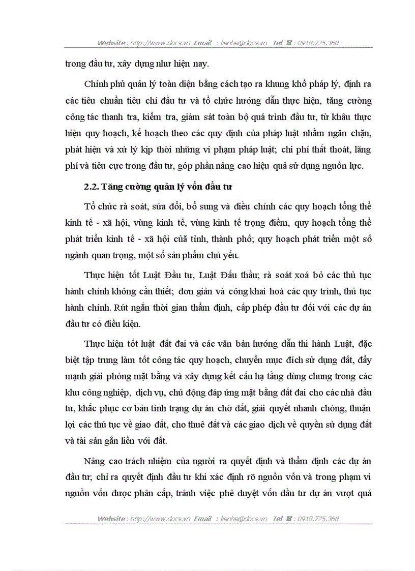 image for page Giải pháp nâng cao hiệu quả sử dụng vốn đầu tư cho dự án từ nguồn ngân sách nhà nước