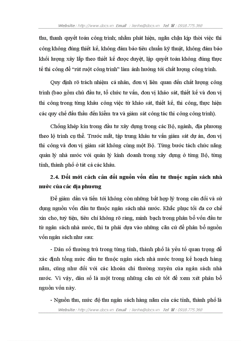 image for page Giải pháp nâng cao hiệu quả sử dụng vốn đầu tư cho dự án từ nguồn ngân sách nhà nước
