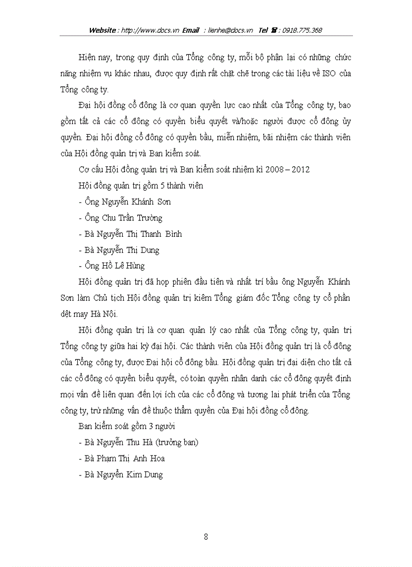 image for page Hoàn thiện công tác đào tạo và phát triển nguồn nhân lực tại Tổng công ty cổ phần dệt may Hà Nội