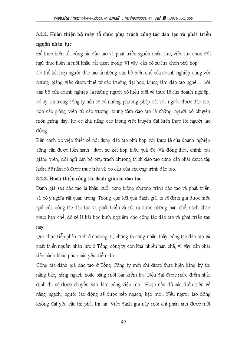 image for page Hoàn thiện công tác đào tạo và phát triển nguồn nhân lực tại Tổng công ty cổ phần dệt may Hà Nội