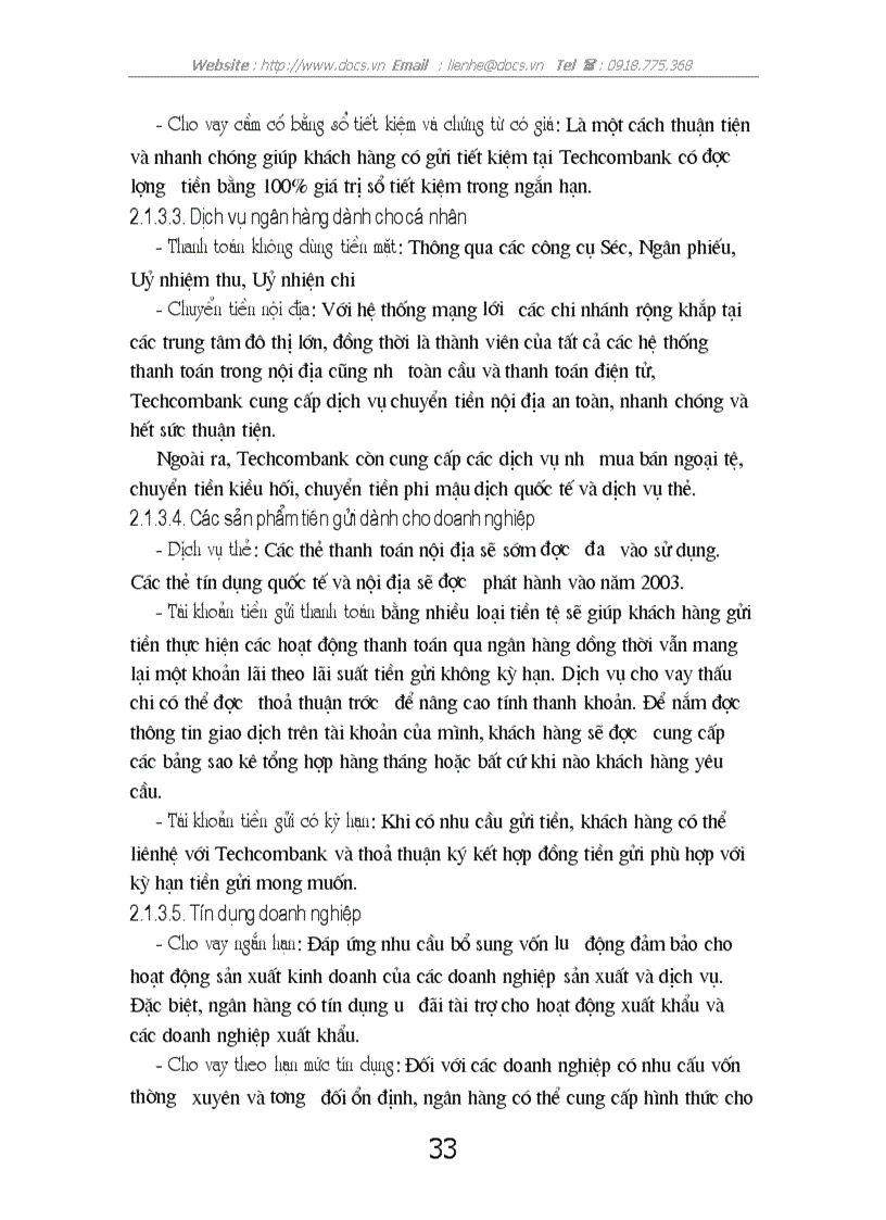 image for page Giải pháp đẩy mạnh hoạt động cho vay tiêu dùng tại hội sở ngânhàng NHTMCP Kỹ Thương Việt Nam